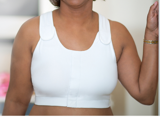 119 Velcro-Front Compression Bra by ABC